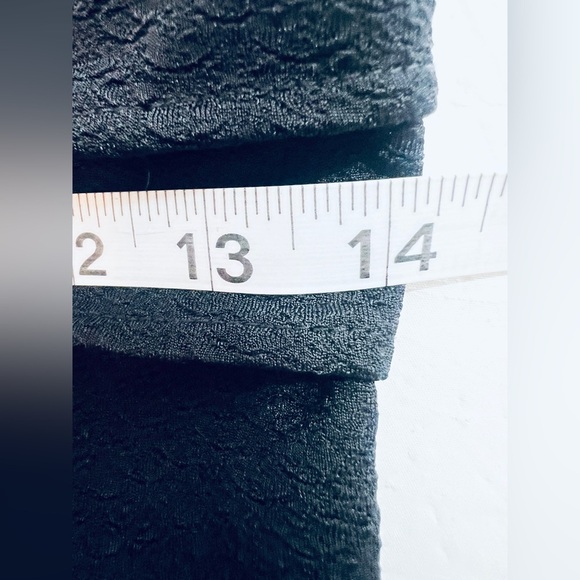 SHEIN NWOT Black Fitted Sleeveless Tank Top with Tie Front - Picture 6 of 6